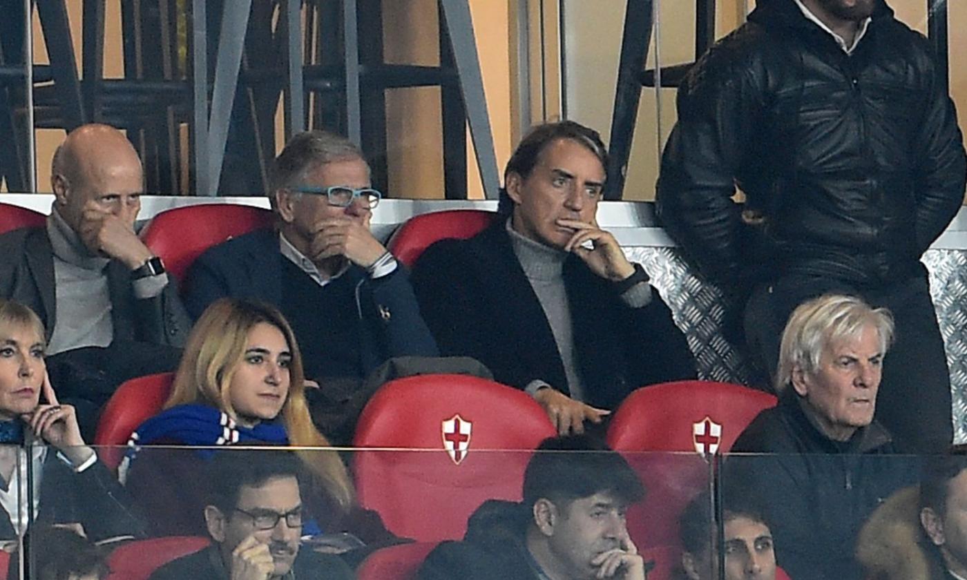 Sampdoria-Napoli, in tribuna c'è Mancini: gli osservati speciali