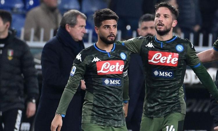 Mertens a -1 da Hamsik, il Napoli passa a Cagliari