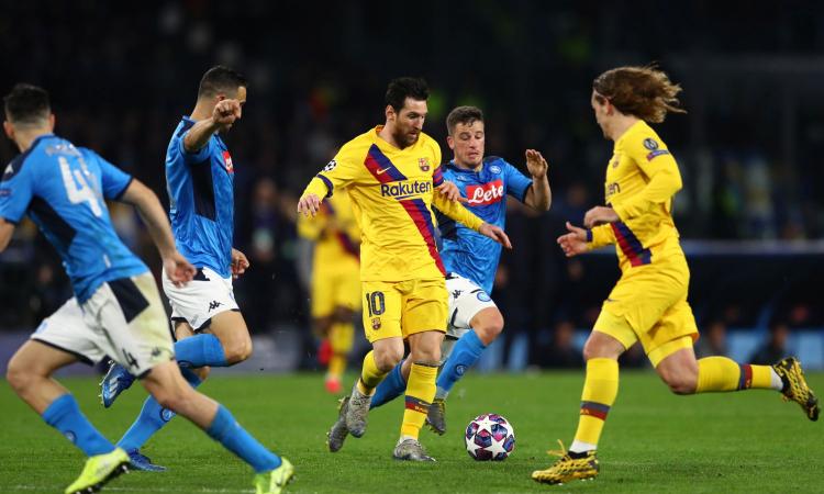 Messi intimidito nel regno di Diego. Gattuso ferma il Barcellona all'italiana: per i quarti di Champions c'è speranza