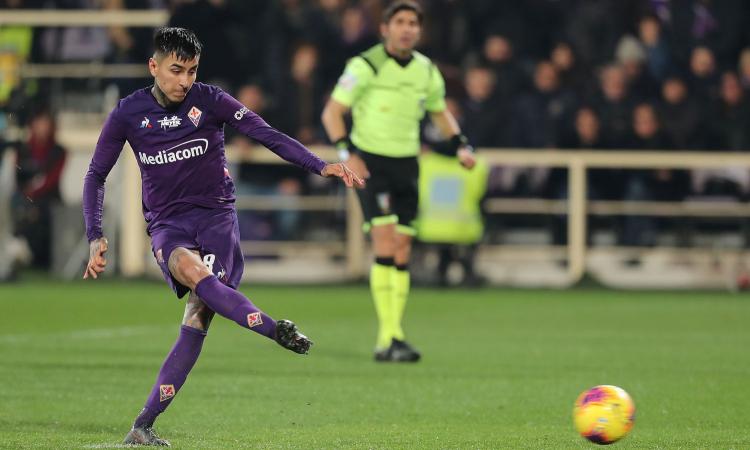 Rebic non basta al Milan: la Fiorentina in 10 pareggia con Pulgar su rigore