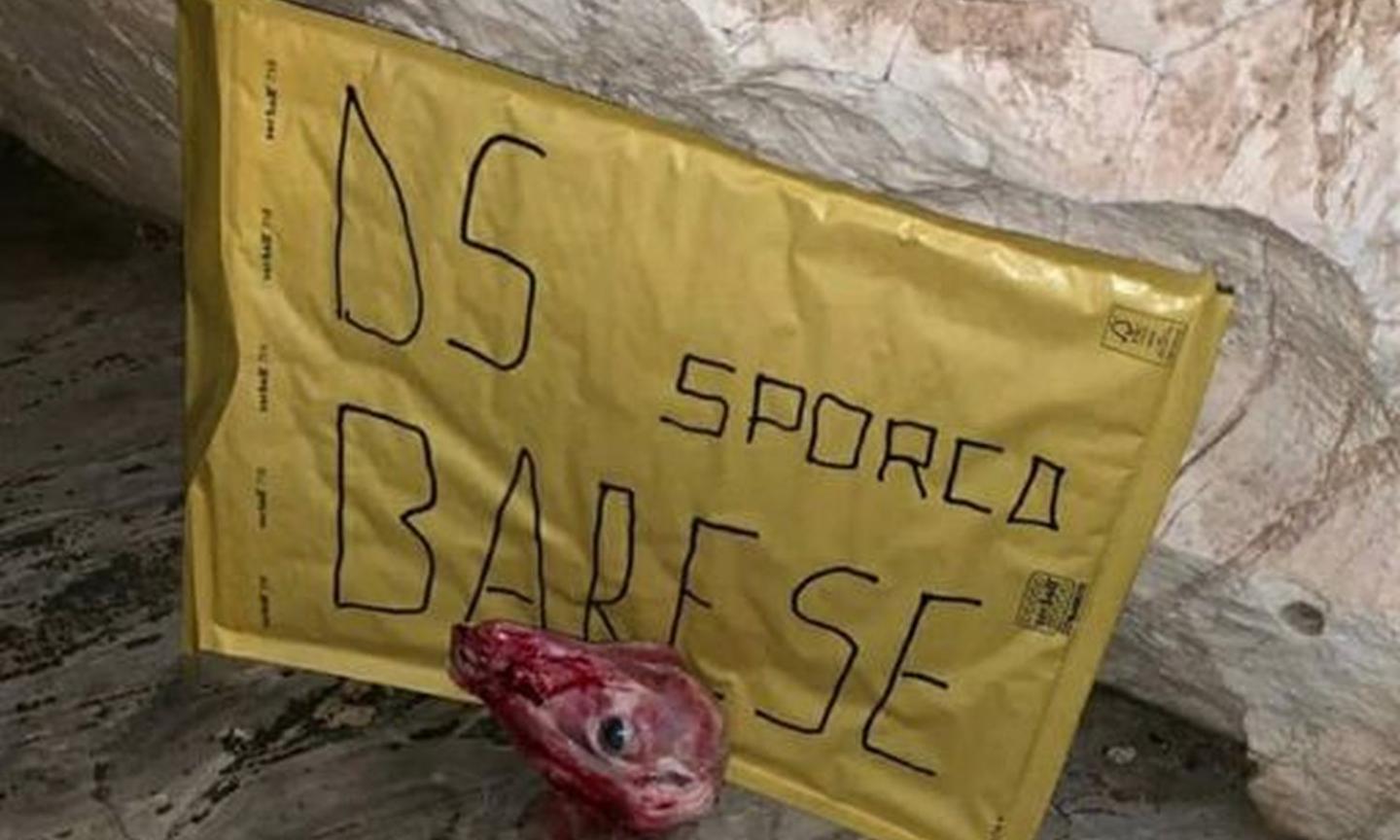 Taranto choc, testa d'agnello per il ds De Santis: 'Sporco barese'