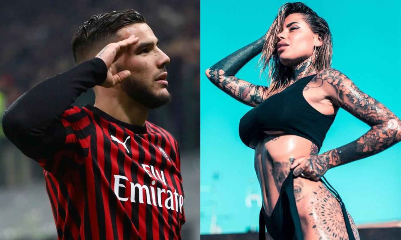 Theo Hernandez Top Player Anche Nella Movida Milanese Pizzicato Con La Ex Fidanzata Di Corona Foto Serie A Calciomercato Com