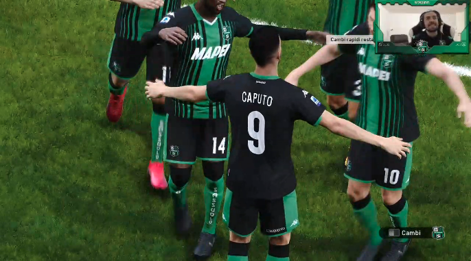 Sassuolomania: Inter-Sassuolo su PES davvero poco elegante. Molto meglio Sassuolo-Fiorentina!