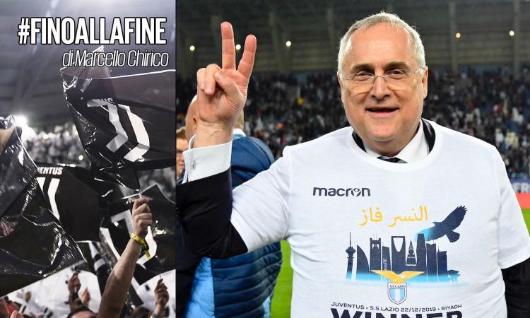 Chirico: 'Lazio, paura di che? Agnelli logico, Lotito cinico. Ma tanto è sempre la Juve quella cattiva'