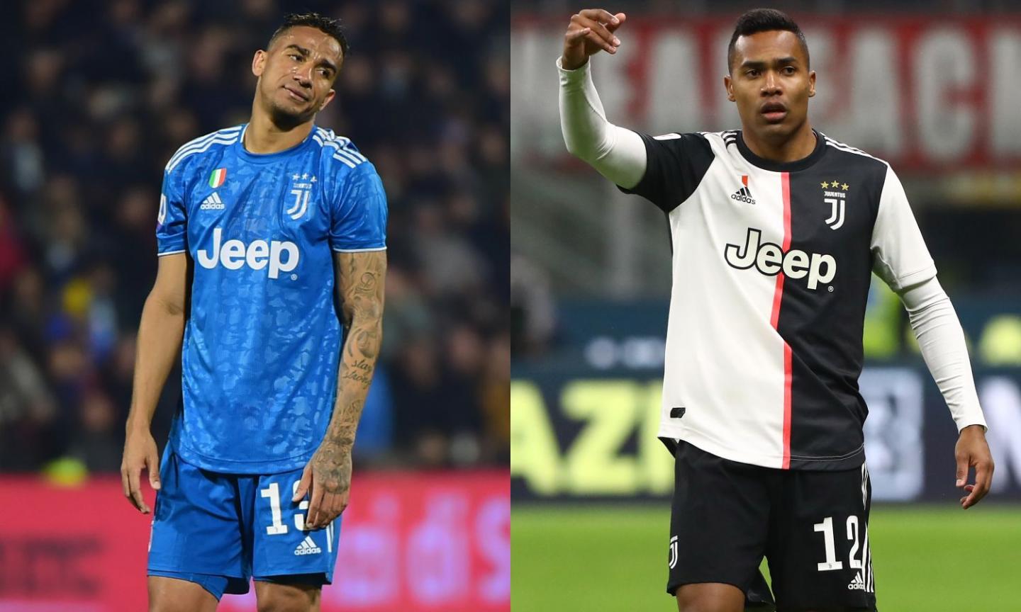 La Juve esalta Alex Sandro e Danilo: 'Fratelli' FOTO