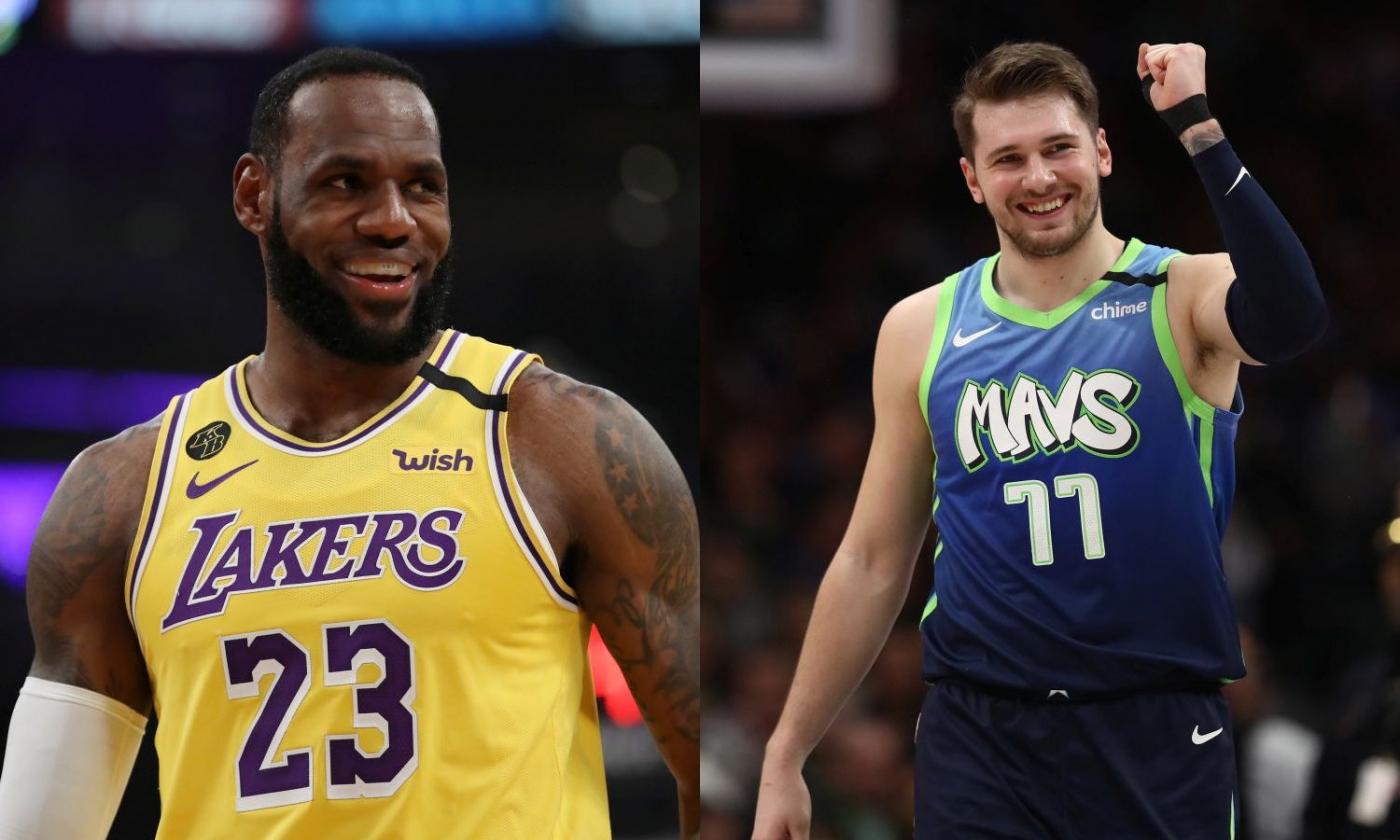 LeBron supera Kobe, Doncic meglio di Jordan: NBA, una stagione di record