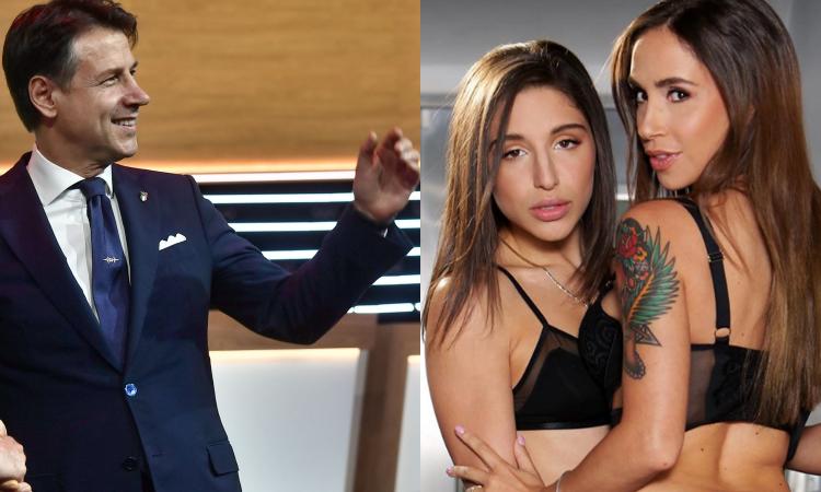Malena la pornostar: 'Giuseppe Conte non mi arrapa, ma gli ormoni delle mie amiche...' FOTO HOT