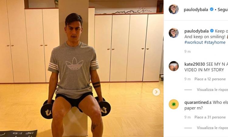 Allenamenti e canti, la quarantena della Juve VIDEO