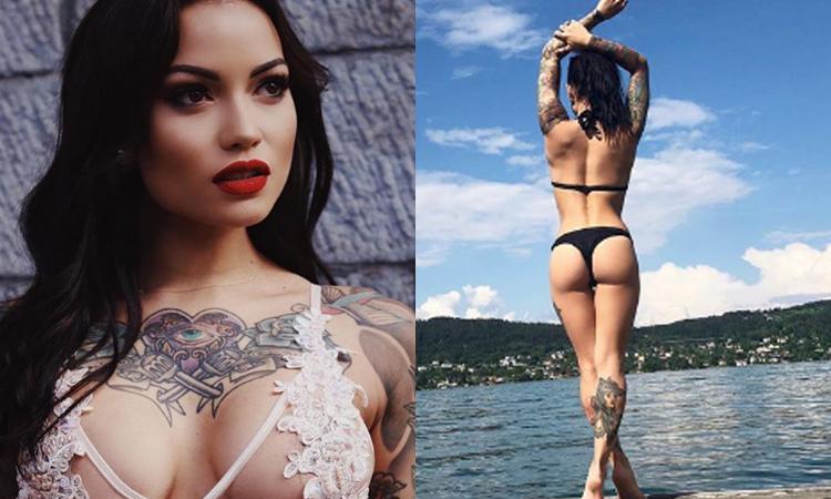 Kayla: curve, fuoco e armi! E a bordo piscina FOTO HOT