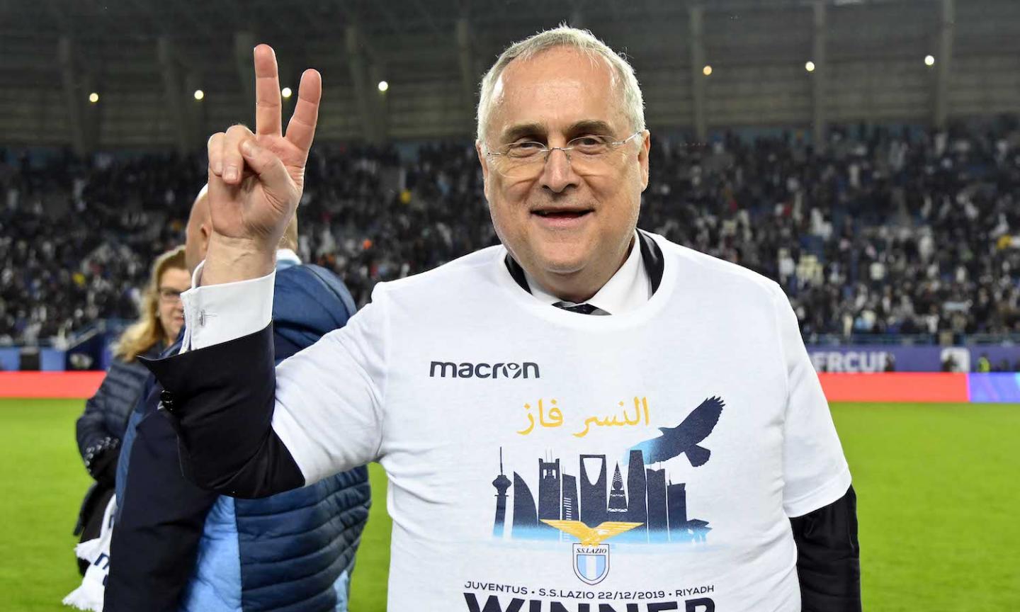 Lazio, Lotito: 'Gli atleti devono allenarsi, così creiamo un danno fisico! Non c'è prova scientifica che lo impedisca, perché in fabbrica si va?'