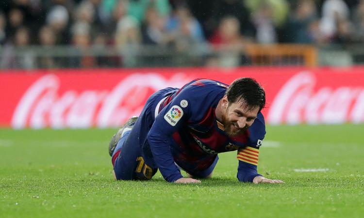 La pagella: Messi scappa nel momento più duro del Barça, Buffon e Totti non l'hanno fatto. Leo da 5