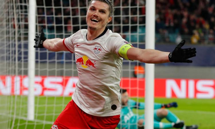Due gol per mandare ko Mourinho: il Lipsia vola con Sabitzer, scoperta di Rangnick