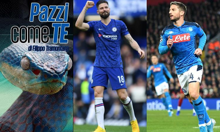 Inter su Giroud e Mertens: il talento è da scudetto, l'età no!