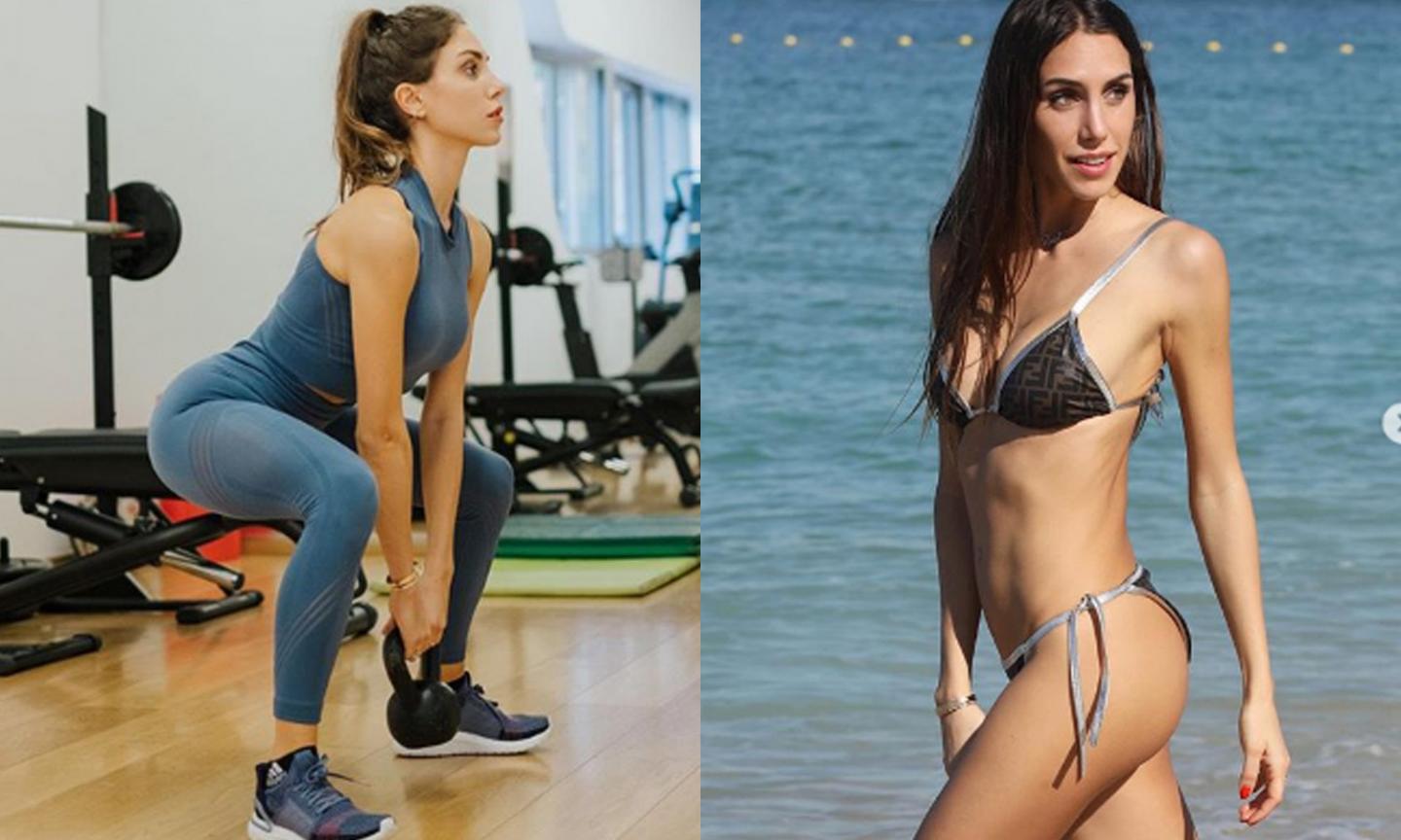 Allegra e Candreva passione sport: palleggi record in casa, ma rompono... il lampadario VIDEO e FOTO