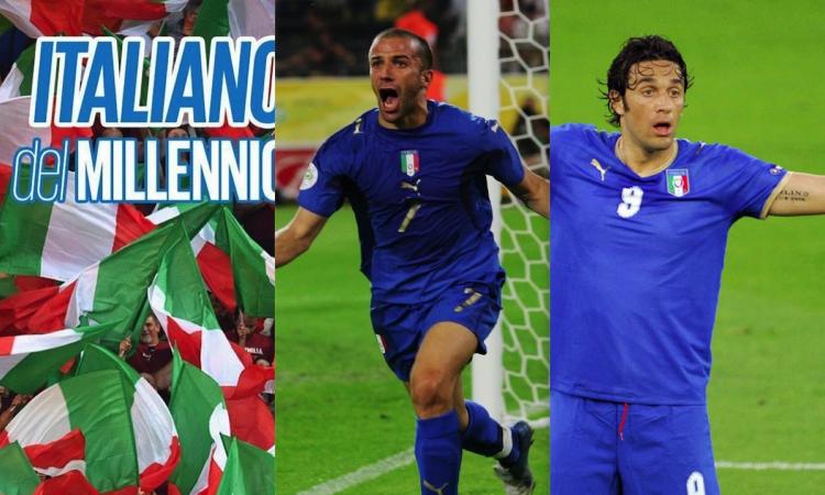 Italiano del millennio: Toni nettamente battuto, Del Piero vola in semfinale contro l’eterno rivale Totti!