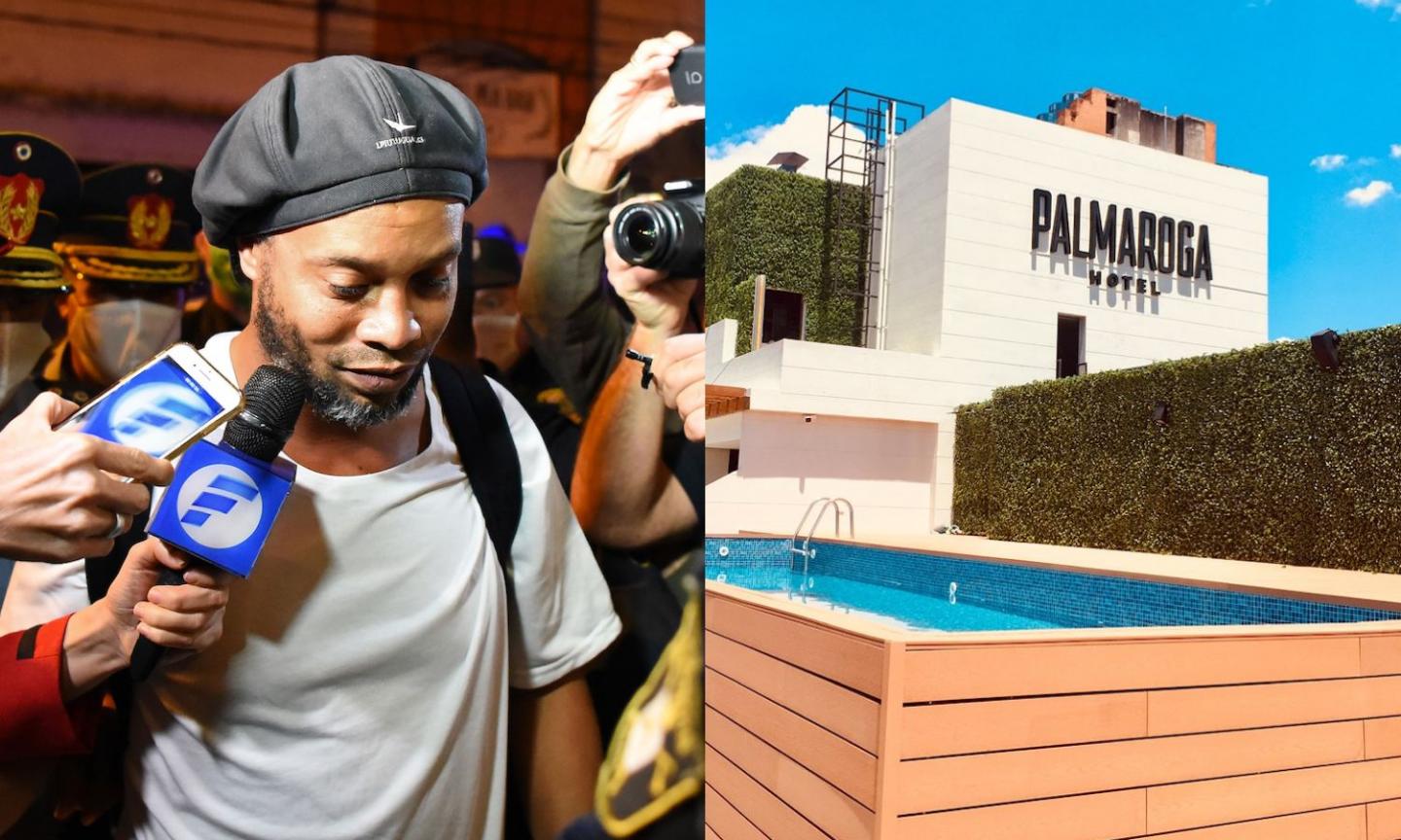 Ronaldinho alla 'Richie Rich': piscina idromassaggio e super attico, arresti domiciliari in un albergo 4 stelle FOTO