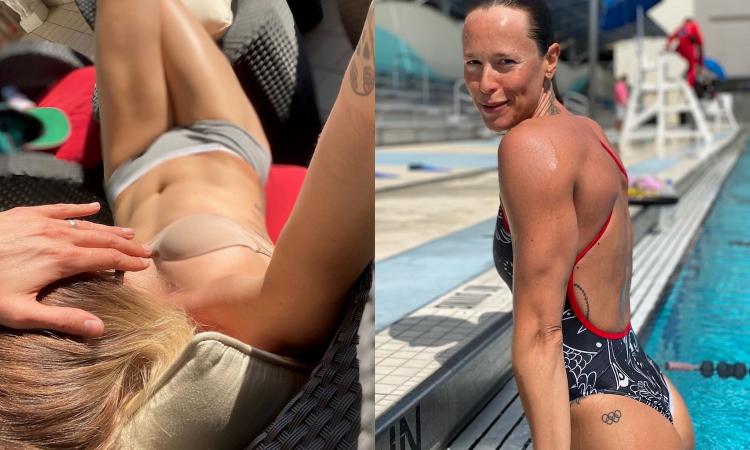 Federica Pellegrini Prende Il Sole In Intimo In Balcone FOTO