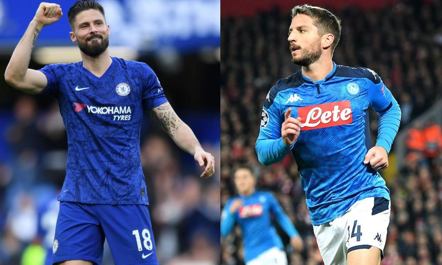 Inter, testa a testa Giroud-Mertens: i fattori per la scelta