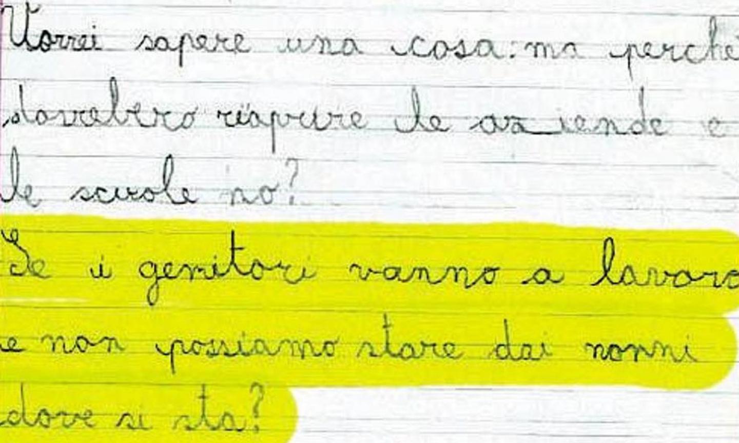 Coronavirus, la lettera di un bimbo di 7 anni a Mattarella: 'Caro presidente, perché riaprire le aziende e le scuole no?