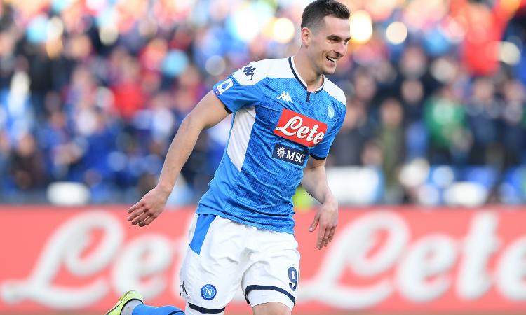 Napoli, De Laurentiis detta le condizioni per l'addio di Milik