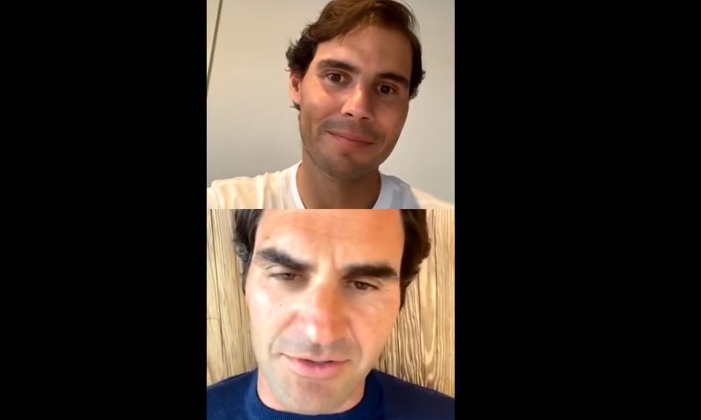 Nadal e Federer, che risate su IG! Tra tante battute ecco la verità sulla 'mano dominante' VIDEO