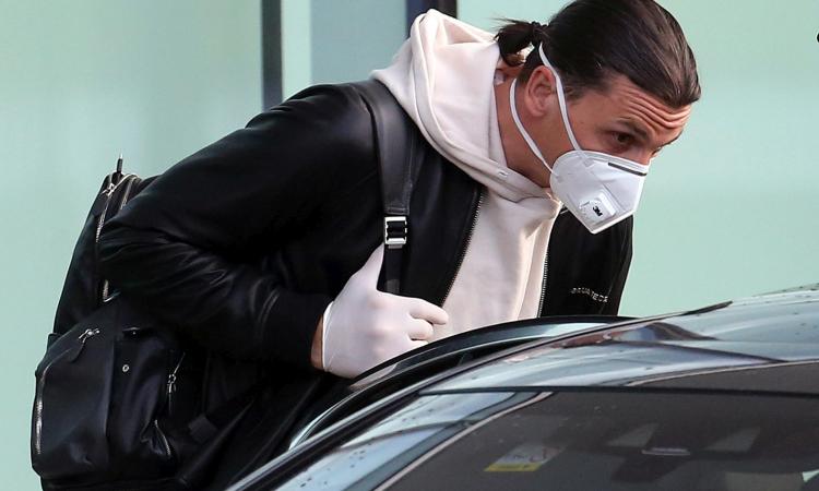 Milan, Ibrahimovic è tornato in Italia: in campo prima della fine di giugno? FOTO