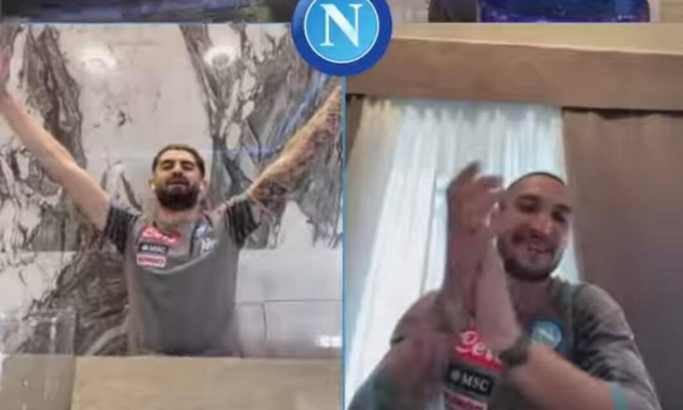 Hysaj parla napoletano: 'Mamma mia, comm so' fort, 'o frat'. C'è la sfida tutta da ridere con Politano e Meret! VIDEO