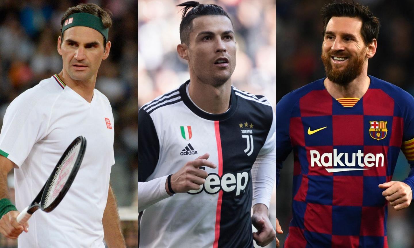 Gli sportivi più pagati al mondo: guida Federer a sorpresa, Ronaldo meglio di Messi. Il calcio al 3° posto totale