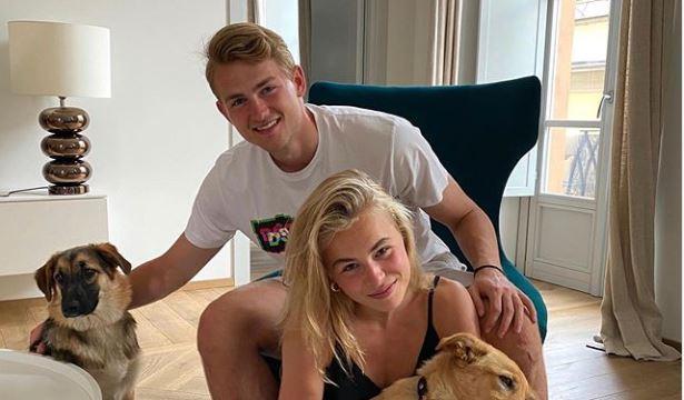 Juve, Lady De Ligt: 'La sua spalla è in buone mani' FOTO