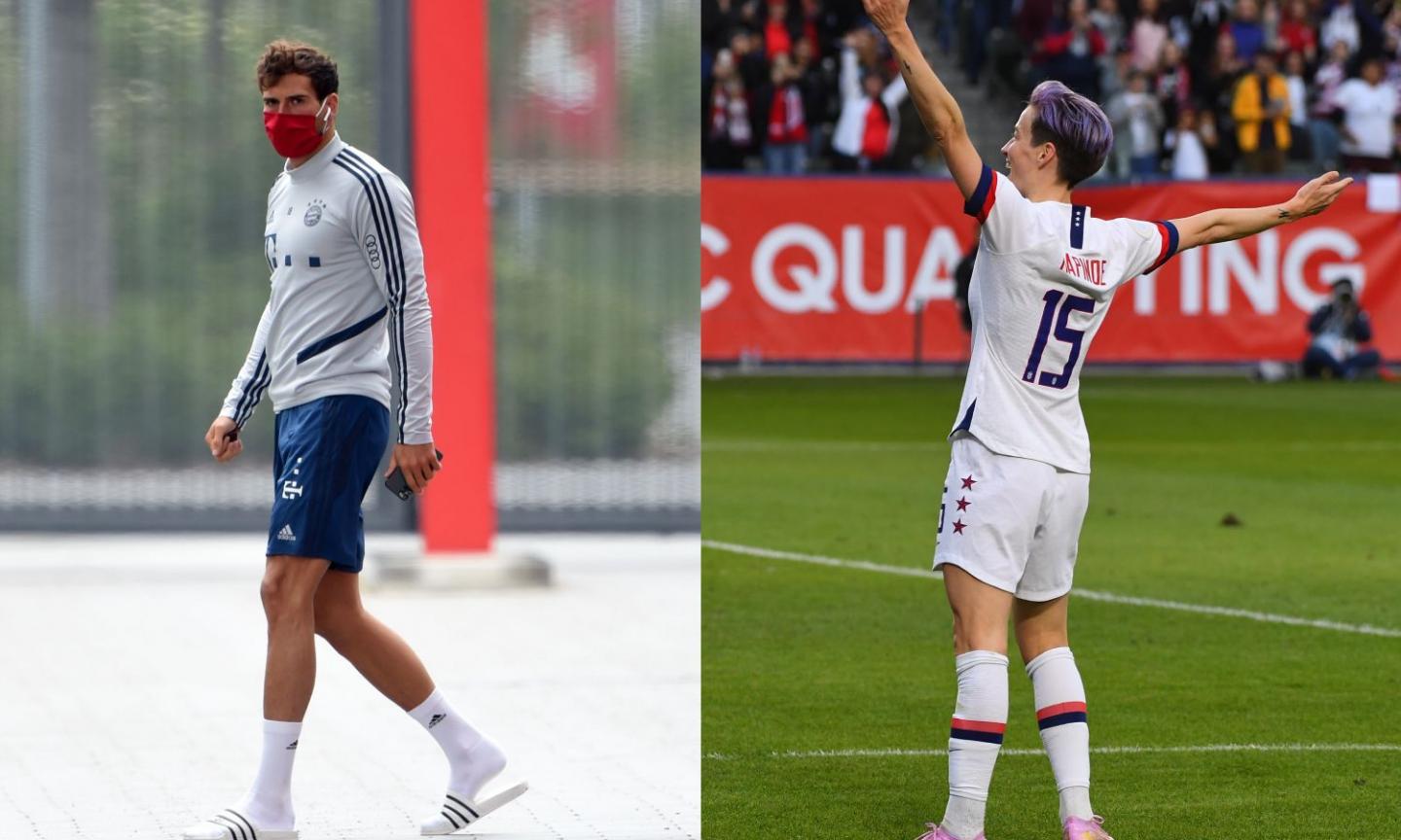 La lotta ai fascismi e all'omofobia: Goretzka e Rapinoe ci ricordano che 'i calciatori sono politici in pantaloncini'