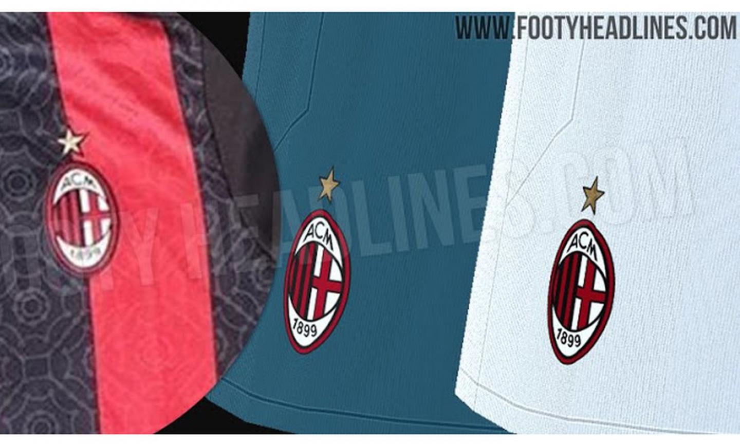 Milan, spuntano i kit per la prima, seconda e terza maglia 2020/2021 FOTO