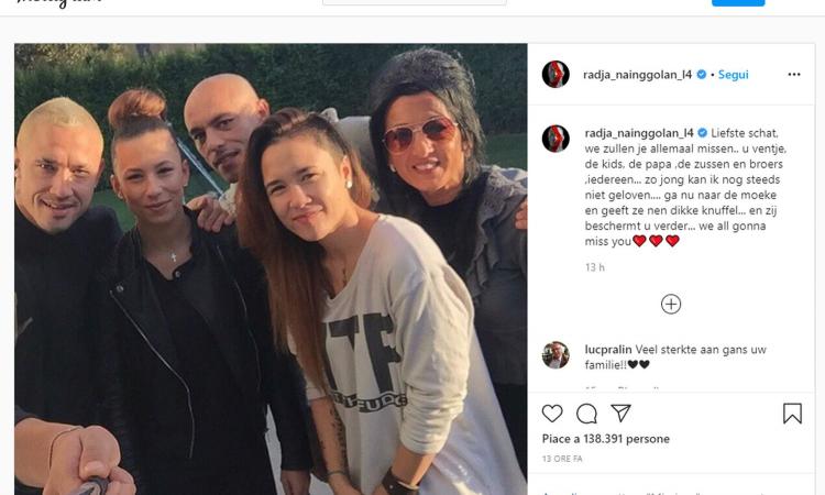 Grave lutto per Nainggolan: è morta la nipote, aveva il cancro