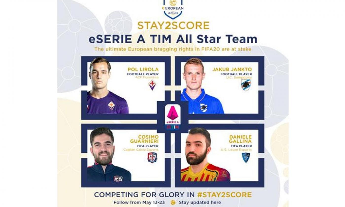 'Stay2Score': la Serie A sfida le leghe europee su Fifa 20, in campo Jankto e Lirola