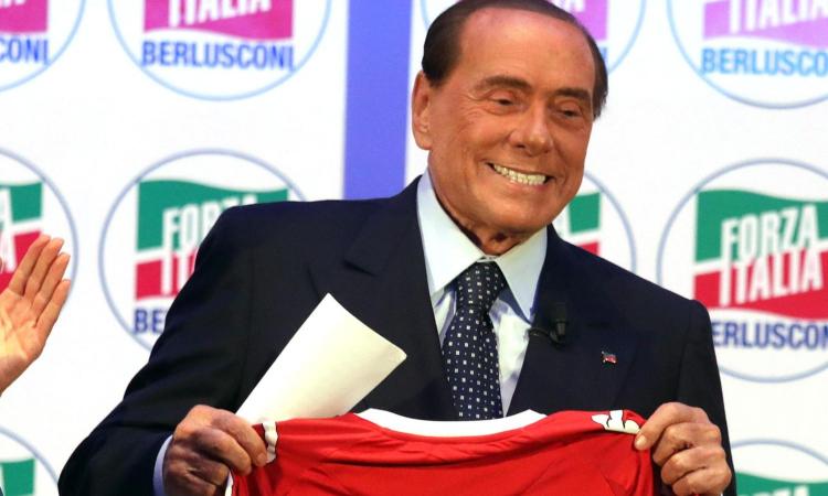 Berlusconi: 'Felice per il Milan. Monza penalizzato dal Covid, ma l'obiettivo è arrivare subito in Serie A'