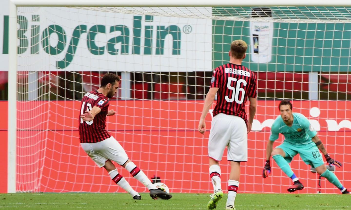 Milan, Calhanoglu: 'Non era facile con questo caldo. Con Kessie sul rigore...'