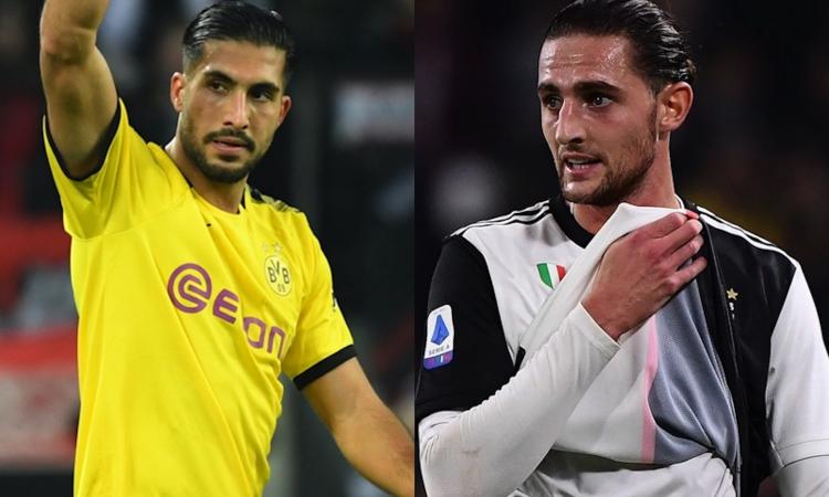 Juve, Rabiot è un caso aperto. E intanto Emre Can trascina il Borussia Dortmund