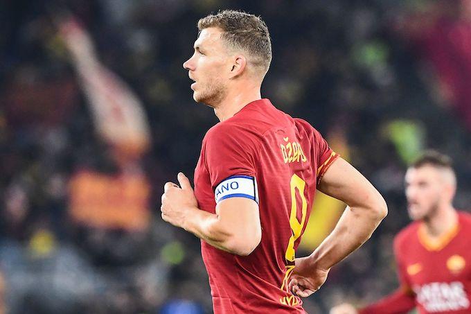 Roma, Dzeko: 'Siamo carichi, anche se le porte chiuse...'