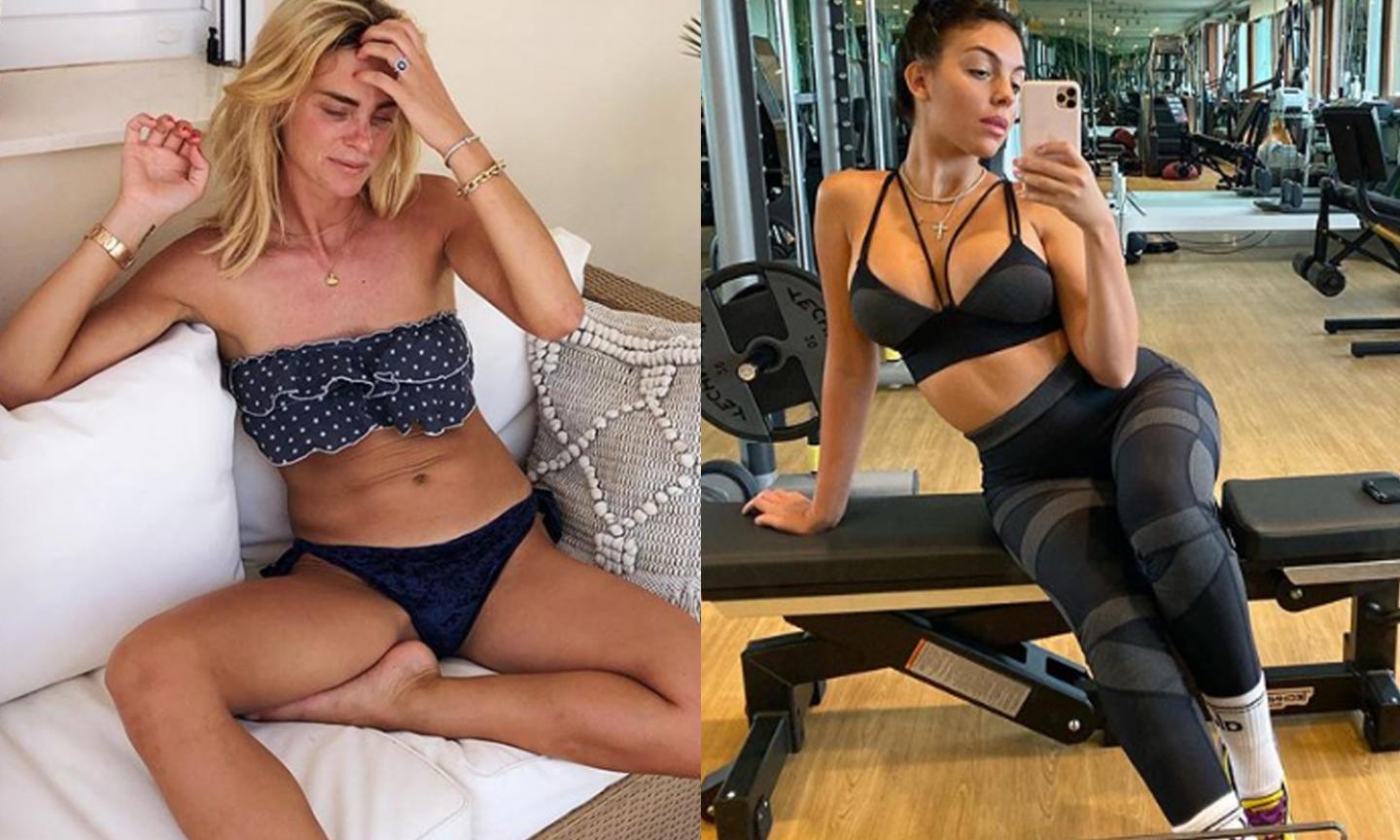 Elina Kjaer marca Georgina Rodriguez: Juve-Milan anche fra wags FOTO