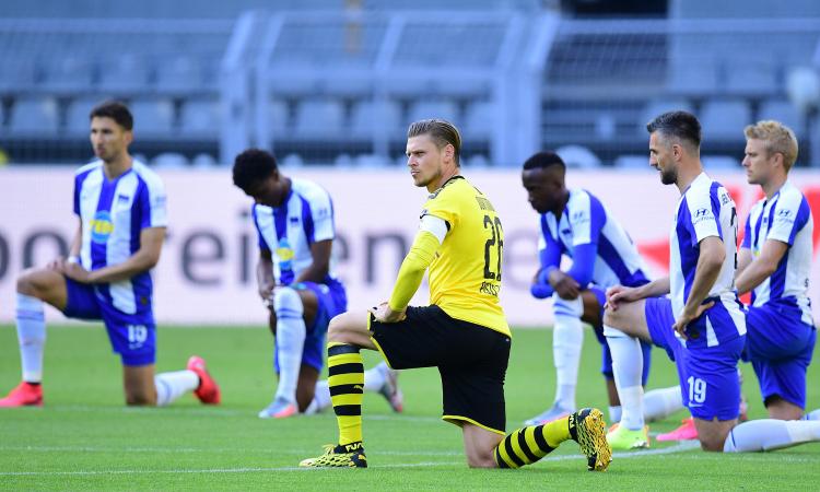 Emre Can decide Borussia Dortmund-Hertha Berlino: in ginocchio per Floyd
