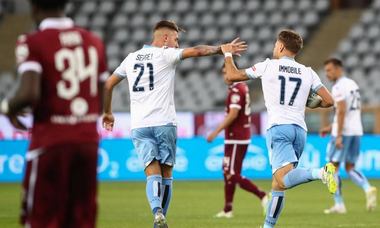 Torino-Lazio 1-2: il tabellino