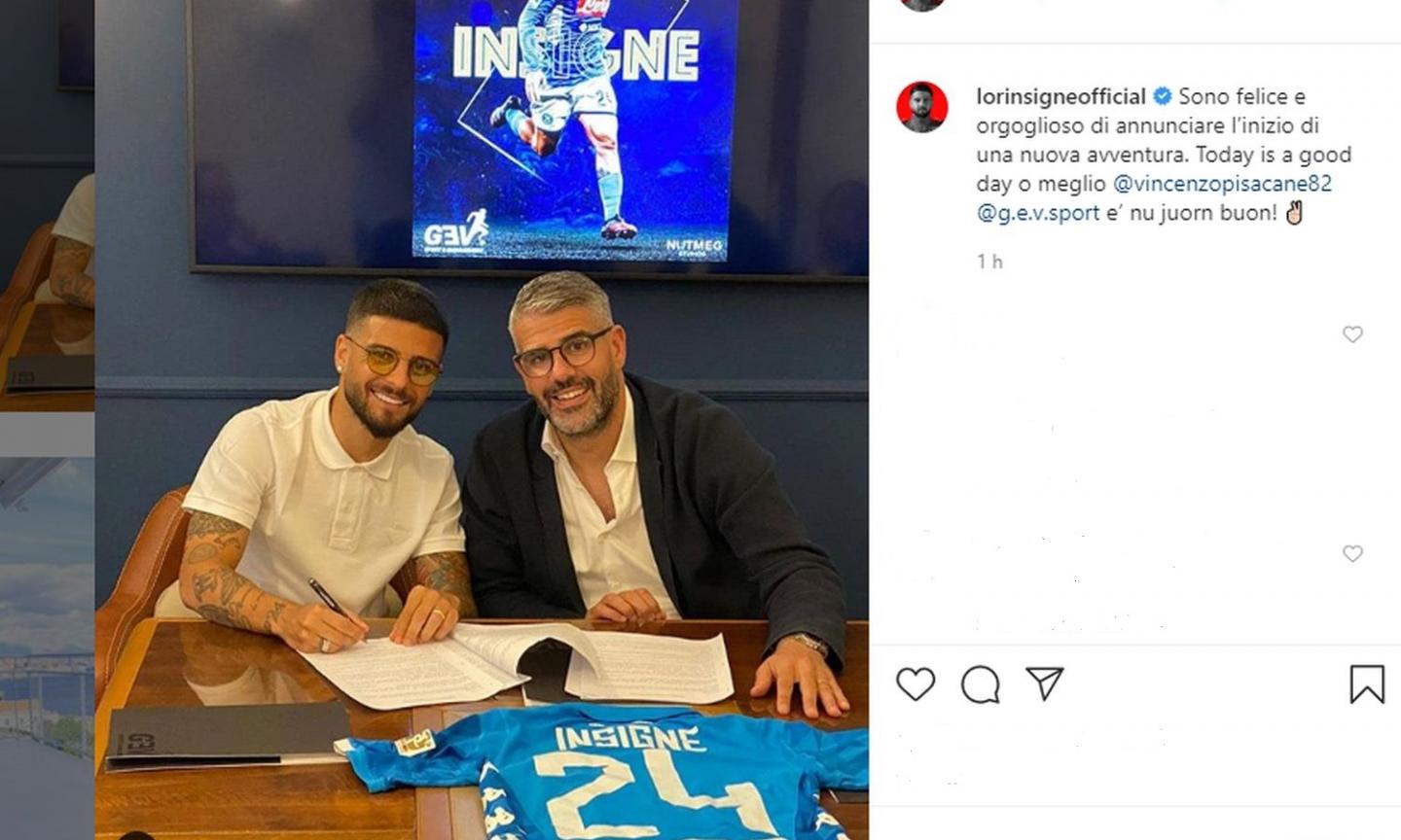 Pisacane nuovo agente di Insigne, è il primo passo verso il rinnovo con il Napoli: il punto