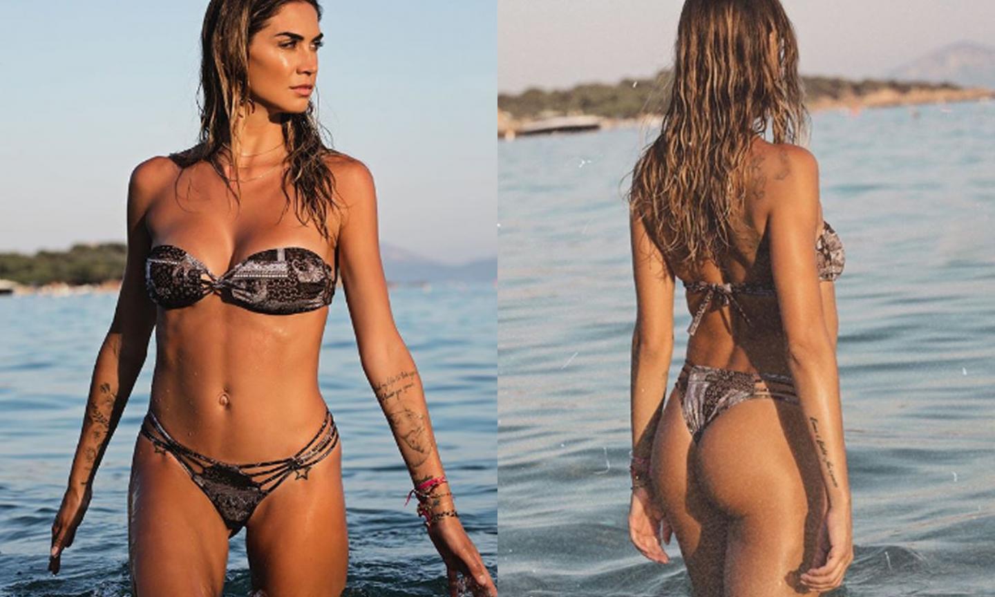 Melissa Satta passione fitness: 'Chi si allena con me?' La prova costume è già superata FOTO