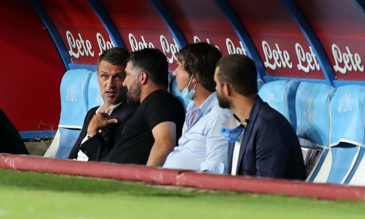 Dialogo Gattuso-Maldini prima di Napoli-Milan