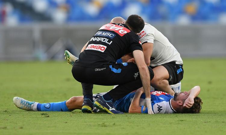 Napoli, brutte notizie per Mertens: dovrà restare in Belgio, slitta il rientro