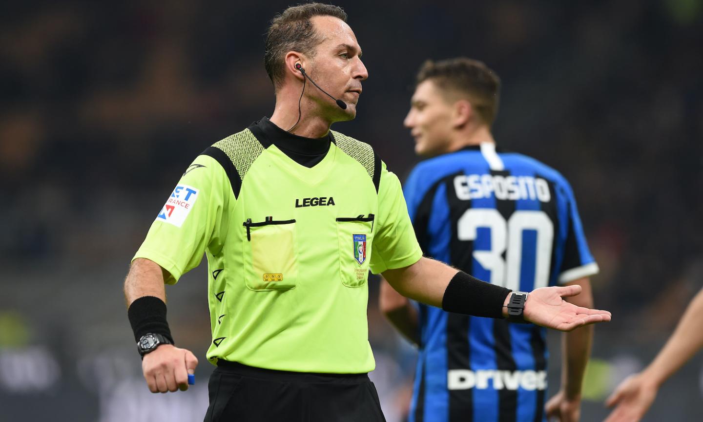 Arbitri Serie A: Pairetto per Sassuolo-Milan, Calvarese al Var per l'Atalanta