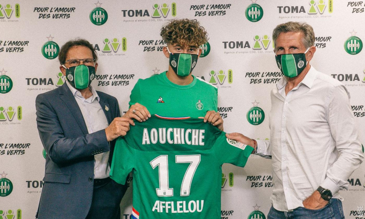 Fiorentina e Juve, sfuma Aouchiche: è UFFICIALE la firma col Saint-Etienne