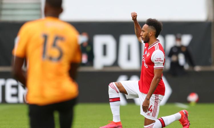 Inter, Arteta blocca Aubameyang: 'Dobbiamo rinforzarci, non indebolirci'