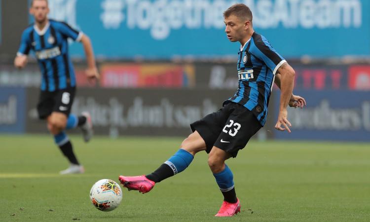 Inter, allarme rientrato: Barella si allena coi compagni