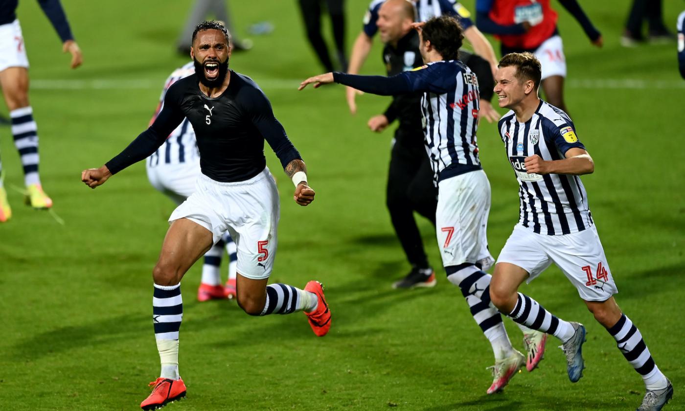 Il West Bromwich torna in Premier League. Championship: playoff e retrocessioni, i verdetti 