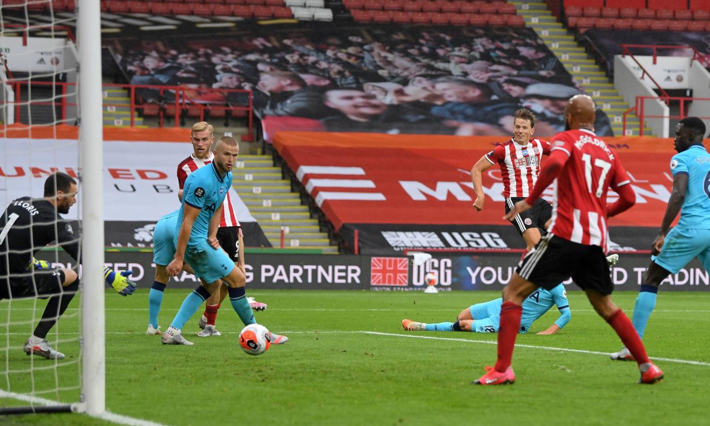 Premier League: Tottenham ko con lo Sheffield United, Mourinho nono in classifica se la prende col Var VIDEO